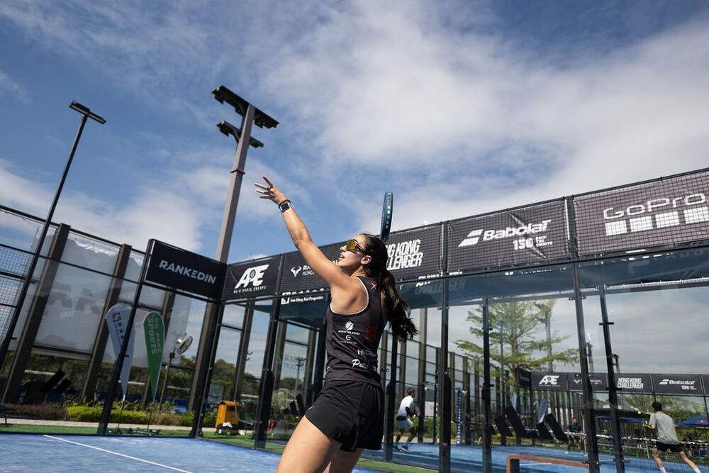Serve under open sky at FIP Silver Hong Kong 2025
