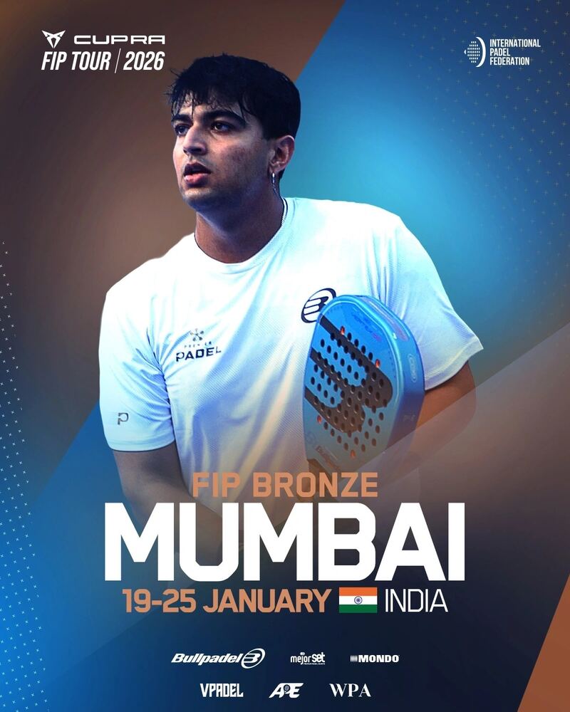 Official poster, FIP Bronze Mumbai 2026