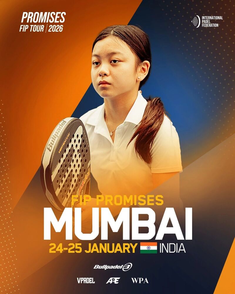 Official poster, FIP Promises Mumbai