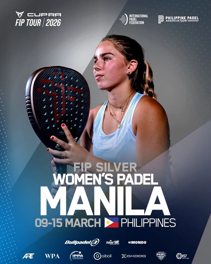 Official poster, FIP Silver Manila (Women's)