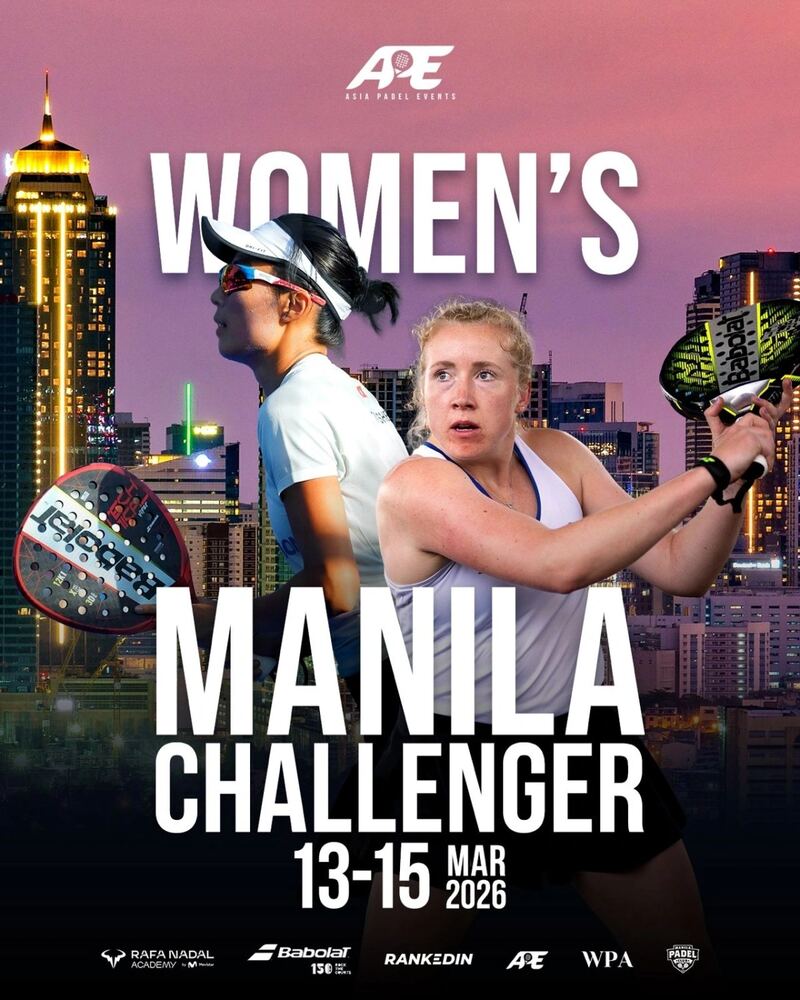 Official poster, Manila Challenger (Women's)