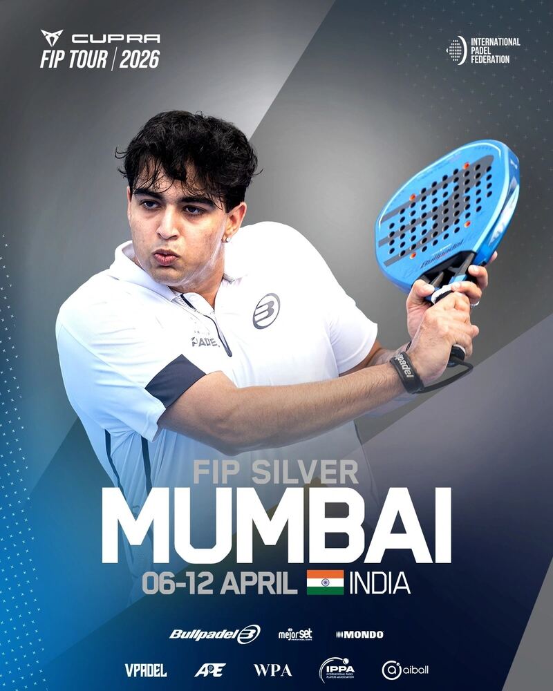 Official poster, FIP Silver Mumbai