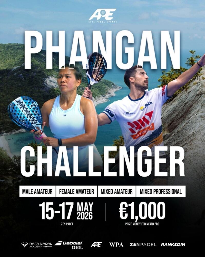 Official poster, Phangan Challenger
