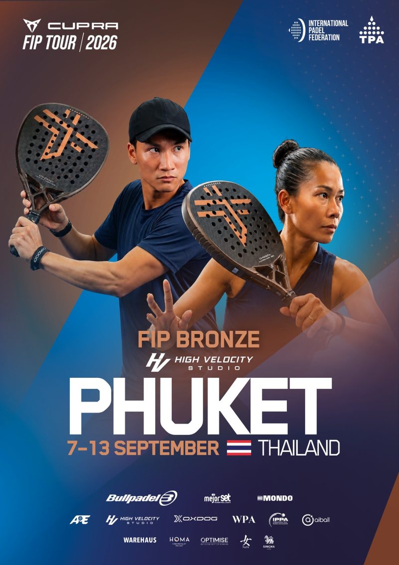 Official poster, FIP Bronze High Velocity Phuket 2026