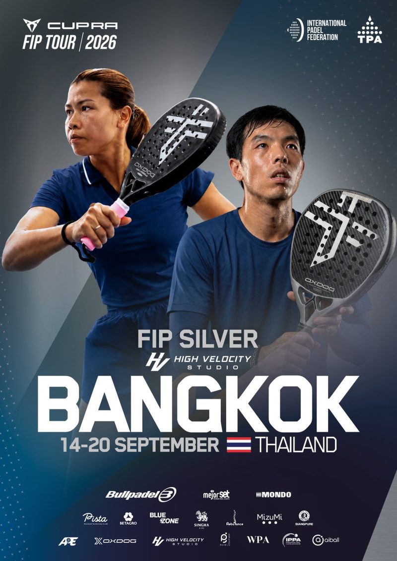 Official poster, FIP Silver High Velocity Bangkok 2026