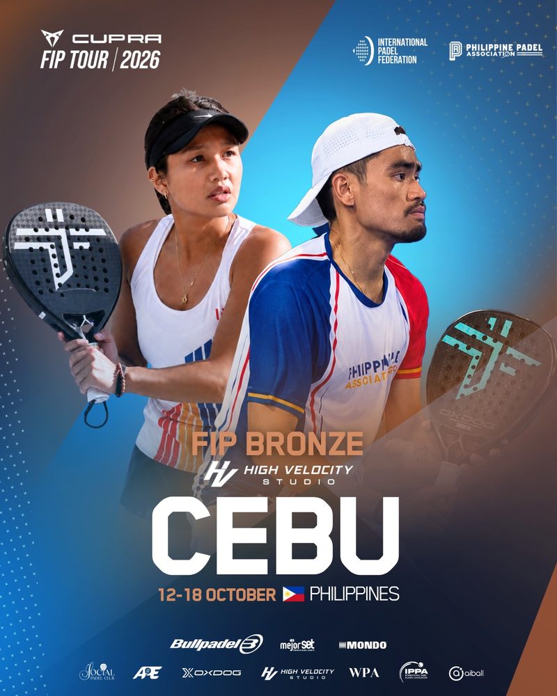 Official poster, FIP Bronze High Velocity Cebu 2026
